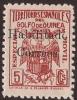 GUI259A-L4171TEFP Guinee.GUINEA ESPAÑOLA.Sellos Fiscales Habilitad.1939/41.(Ed  259A**) Sin Charnela.MAGNIFICO.RARO - Postage-Revenue Stamps