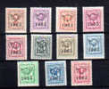 Préoblitérés 1965   Chiffre Sur Lion, PR 758 / 768**, Cote  85 €, - Typos 1951-80 (Chiffre Sur Lion)