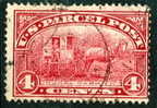 United States 1913 4 Cent Parcel Post Issue #Q4 - Reisgoedzegels