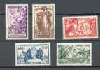 REU 502  - YT 161-162-164-165-166 * - Unused Stamps