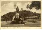 Torino: Monumento A Garibaldi E Monte Dei Cappuccini. Cartolina Viaggiata 1942 - Andere Monumenten & Gebouwen