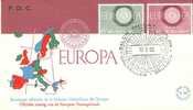 BELGIUM 1960 EUROPA CEPT FDC - 1960