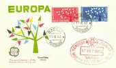 ITALY 1962 EUROPA CEPT FDC - 1962