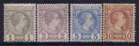 *PROMO* 1c 2c 5c 10c Charles III Neufs * TB (Y&T N° 1 à 4, Cote : 340€) - Other & Unclassified