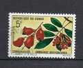 271  (OBL)   Y  &  T   (fleur  CONNARUS GRIFFONIANUS))     CONGO - Used
