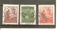 Yugoslavia Nº Yvert  424, 428, 433 (usado) (o). - Used Stamps