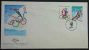 Greece 1991 Albertville France -16th Winter Olympic Games, Olympics FDC - FDC
