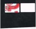 MALTA - TELEMALTA CORPORATION CHIP - LOGO RED LM 2 VAT INCLUDED (SILVER CHIP, CODE C 8 FIGURES) - USED   -  RIF, 7822 - Malta