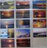 Collection Of 34 Different SUN SUNSET Phone Cards Cartes Karten. Coucher De Soleil Soleil Sonne Sonnenuntergang - Collections