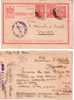 Bulgaria Bulgarie Bulgarien Bulgarije - Postal – Card Travel 1921 Ruse To Bourgas - Covers & Documents