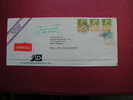 == HK , Cv. To Germany 1987  Express - Briefe U. Dokumente