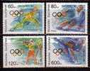 BULGARIA \ BULGARIE - 1997 - Jeux Olimpiques D´Hiver - Nagano´1998 - 4v** - Hiver 1998: Nagano