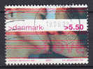 Denmark 2001 Mi. 1282     5.50 Kr Jugenkultur Kuss Youth Culture Kiss - Oblitérés