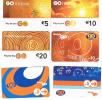 MALTA - GO MOBILE RECHARGE GSM   -  LOT OF 6 DIFFERENT    - USED  -  RIF. 7811 - Malte