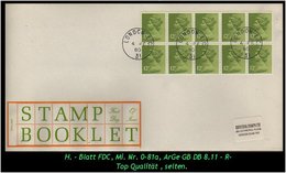 Grossbritannien – Markenheftchenblatt 0 – 81 A Auf FDC. –RR- - Markenheftchen