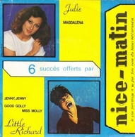 EP 45 RPM (7")  Julie Piétri / Little Richard / Louis Chedid  "  Magdalena  "  Promo - Collectors