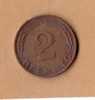 PIECE DE 2 PFENNIG 1976 G - 2 Pfennig