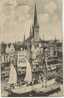 Lübeck - Petrikirche Mit Segelschiff        1924 - Luebeck