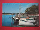 Southold L.I. Ny-- Town Creek Boating Paradise  Early Chrome    ---====ref 157 - Long Island