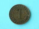 1931 A - 1 REICHSPFENNIG / KM 37 ( For Grade, Please See Photo ) ! - 1 Rentenpfennig & 1 Reichspfennig