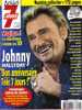 REVUE  Johnny Hallyday  "  Télé 7 Jours  " - People