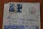 CONAKRY GUINée    AFRIQUE OCCIDENTALE FRANCAISE LETTRE>TIMBRE 1953 PAR AVION AIR MAIL   > > P/ LYON - Autres & Non Classés