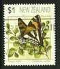 ● NEW ZEALAND - 1991 - FARFALLE - N. 1152 Usato - Cat. ? €  - Lotto 101 - Usados