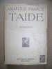 PAD/42 Anatole France TAIDE Editrice Bietti 1932 - Nouvelles, Contes