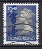 Hong Kong 1993 Mi. 704 I X   2.40 $ Queen Elizabeth II. - Gebraucht