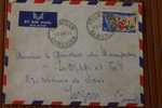 FOUMBAN CAMEROUN  .AFRIQUE  FRANCAISE LETTRE>TIMBRE 1959  PAR AVION AIR MAIL   > > P/ LYON - Covers & Documents