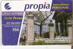 PR-026 TARJETA DE CUBA DE PROPIA DE $10 FUNDACION SAN CRISTOBAL (MUESTRA)  NUEVA-MINT - Cuba