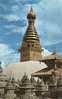 15034   Nepal,   Kathmandu,    Swoyambhu  Nath  Temple,    VG  1964 - Nepal