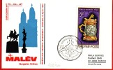 1er Vol Malev Budapest - Zürich 2.4.1971 / Hungarian Airlines - Lettres & Documents