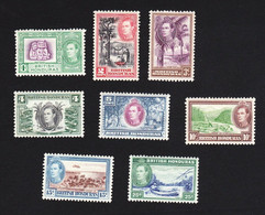 British Honduras 1938 Mi.No. 112 - 119 King George VI And National Products 8v  MLH* 15,20 € - Honduras Británica (...-1970)