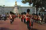 LONDON CORPS OF DRUMS AND MASCOT LEAVING BUCKINGHAM PALACE - Buckingham Palace