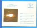 Laser Produced Plasma. Laser Physics. Romania Postal Stationery Cover 1982 - Fysica