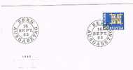 EUROPA CEPT - 1963 SVIZZERA     FDC FIRST DAY COVER - 1963