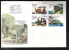 VER1157 - MADEIRA  Mezzi Trasporto 1985 , La Serie Su FDC Non Viaggiata. - Madeira