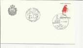 SAN MARINO 1982 FDC AMNESTY INTERNATIONAL - FDC