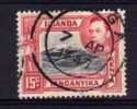 K.U.T. - 1943 - 15 Cents Definitive (Perf 13¾ X 13¼) - Used - Kenya, Ouganda & Tanganyika