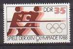 DDR     N°  2800  * *  Jo 1988  Boxe - Boxing