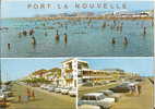 11 - PORT LA NOUVELLE -  Belle Carte Multivues De La Plage Et Du Boulevard St Charles - Port La Nouvelle