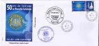 Nouvelle Caledonie Timbre Personnalise Prive 50 Anniversaire Clu Lion Lionisme Noumea 16/04/2011 Neuf Unc TBE - Unclassified