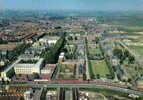 Carte Postale 59. Armentières Et Le Stade De Football Vue D'avion Trés Beau Plan - Armentieres