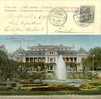 AK Frankfurt - Palmengarten (Ankunftsstempel STUTTGART)      1908 - Máquinas Franqueo (EMA)