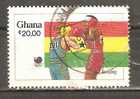 GHANA 1988 - OLYMPIC GAMES 20.00  - USED OBLITERE GESTEMPELT - Ete 1988: Séoul