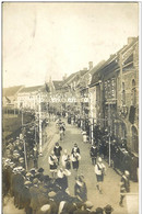 WERVIK-CARTE PHOTO ORIGINALE-PROCESSION DE LA FETE DU SACRE-COEUR - Wervik