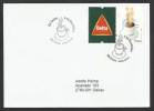 Portugal FDC Voyagé Timbre Avec Vignette Delta Odeur Café 2009 Postally Used FDC Coffee Smell Stamp Corporate - Otros & Sin Clasificación