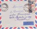 AEF,Oubangui,Bangui Le 04/05/1955 > France,lettre,Colonies,po Ste Aérienne,explorateur Savorgnan Brazza,15f N°55 - Other & Unclassified