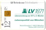 TELECARTE  ALLEMAGNE  12 DM  Buiding Regina Haus Munich - A + AD-Serie : Pubblicitarie Della Telecom Tedesca AG